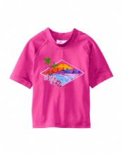 Toddler Girls Lei Rashguard