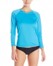 Women's Solid L/S Swim Shirt