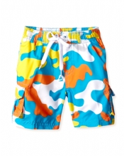 2-4 Boys Camo Swim Trunks